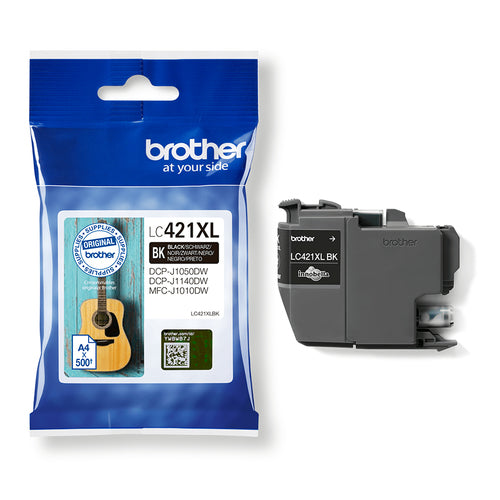 Brother LC-421XLBK ink cartridge 1 pc(s) Original High (XL) Yield Black Brother LC-421XLBK ink cartridge 1 pc(s) Original High (XL) Yield Black